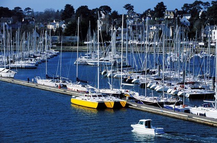 France, Morbihan, La Trinite sur Mer, harbour
