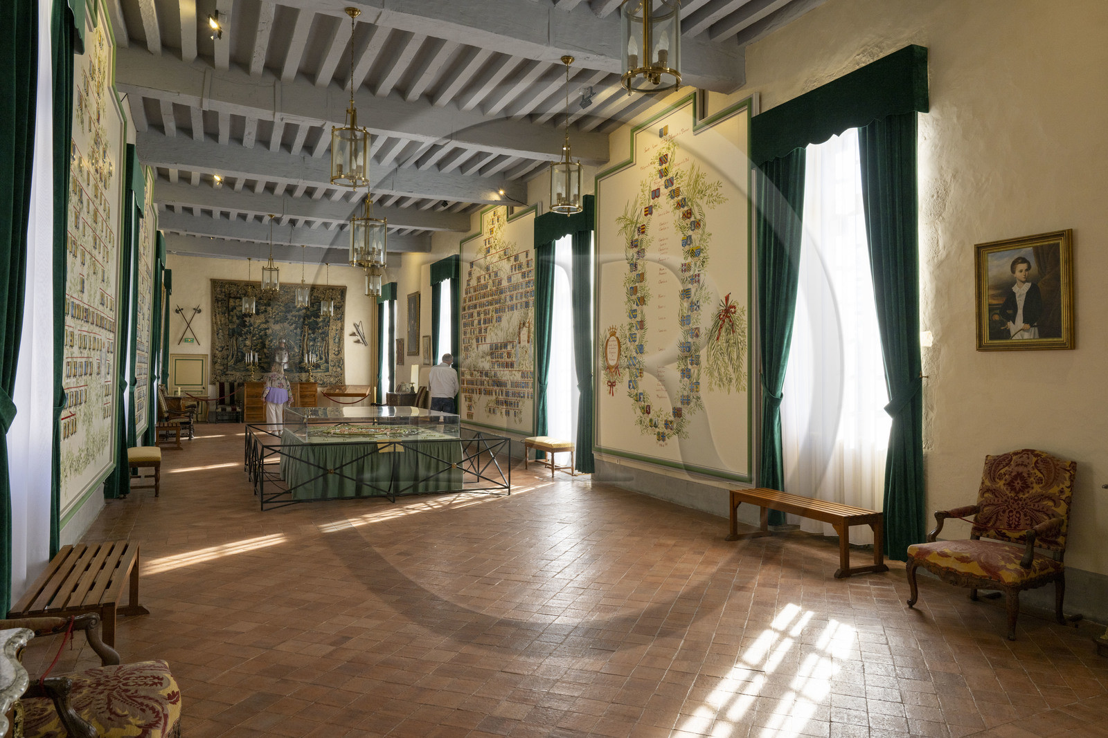 France, Nièvre (58), Parc naturel régional du Morvan, Bazoches, le chateau de Bazoches qui fut propriété du maréchal Sébastien le Prestre de Vauban