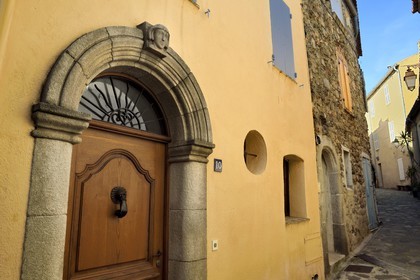 France, Var, Presqu'ile de Saint-Tropez, Ramatuelle, the former home of Jean-Claude Brially in the old village