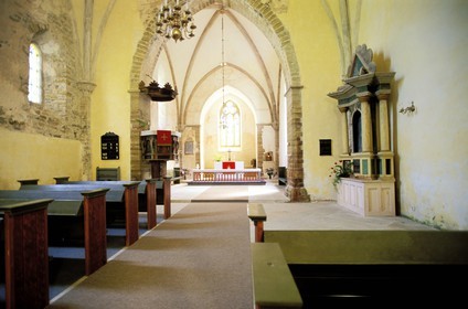 Estonia (Baltic States), Muhu Island, Liiva Church
