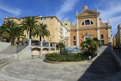 France, Corse-du-Sud (2A), Ajaccio, cathédrale Notre-Dame-de-l'Assomption (cathédrale Santa Maria Assunta)
