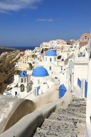 Greece, Cyclades, Aegean Sea, Santorini (Thira or Thera), village of Oia