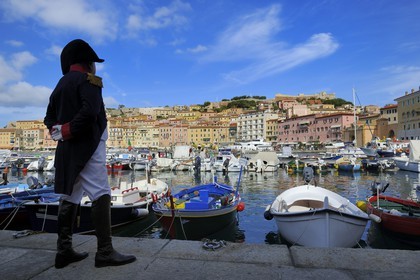Italie, Toscane, l’Ile d’Elbe, Portoferraio, le port