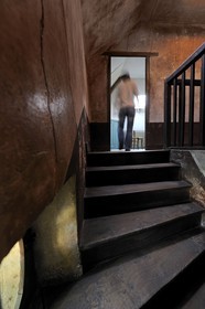 France, Val d'Oise, French Vexin natural regional park, Auvers sur Oise, Ravoux inn, Van Gogh's bedroom in the attic where he died