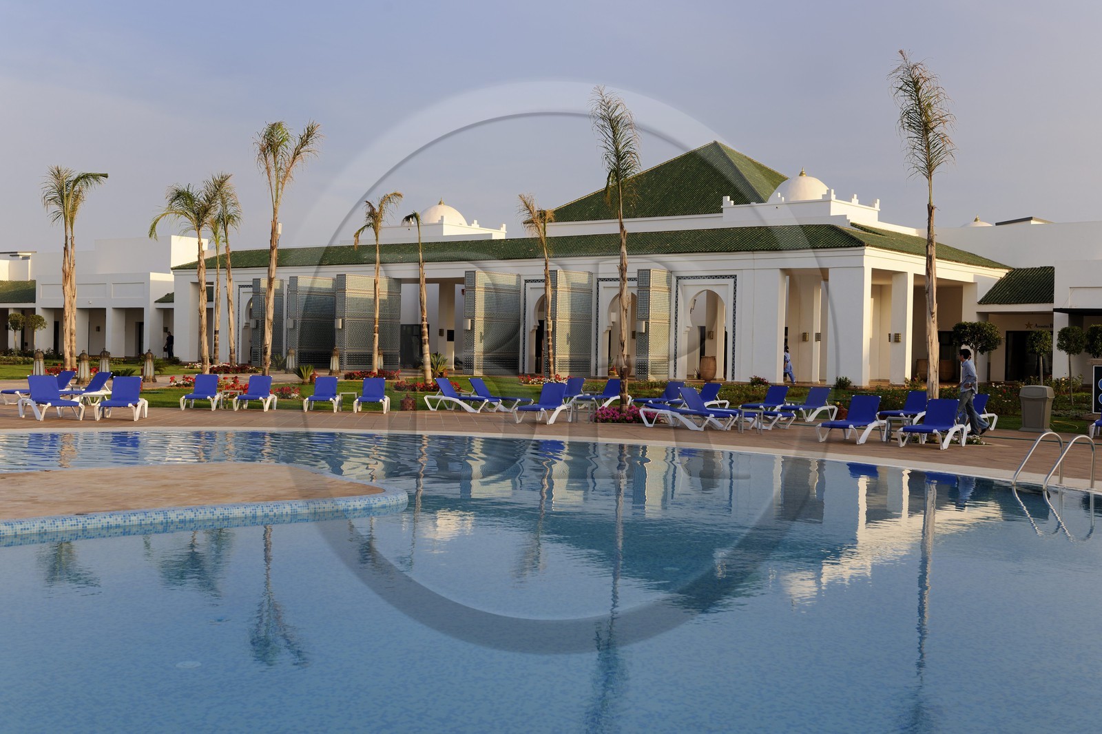 Maroc, région de l'Oriental, station balnéaire de Mediterrania Saïdia, l'hôtel Iberostar 4*