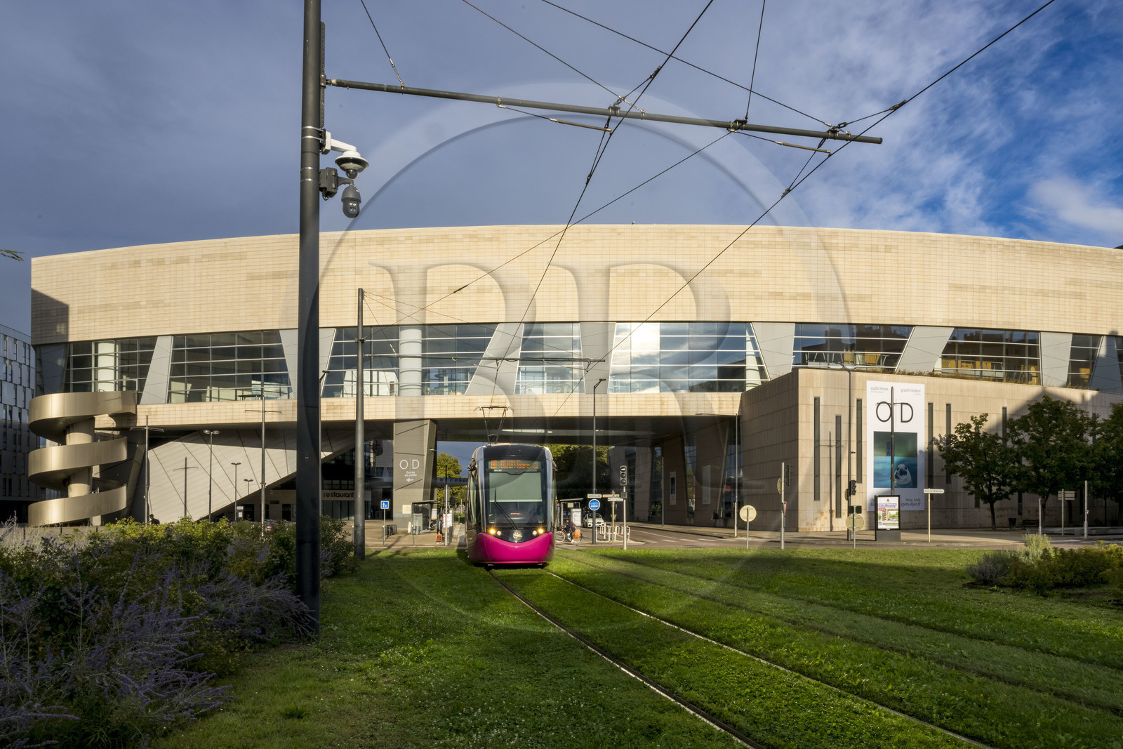 France, Côte-d'Or (21), Dijon, quartier Clémenceau, l'auditorium Robert-Poujade abritant l'opéra