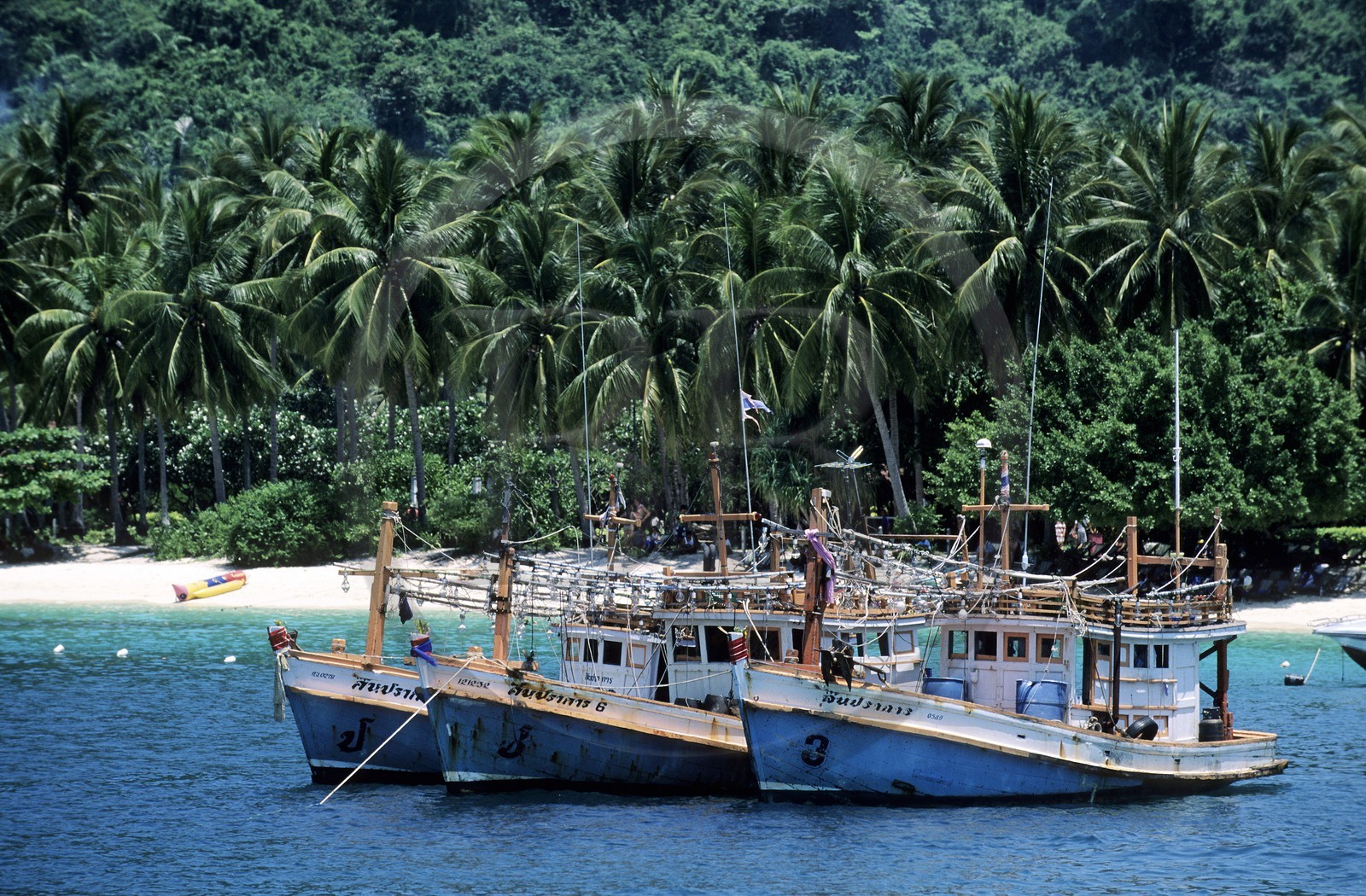 Thaïlande, Archipel de Ko Phi Phi, île de Phi Phi Don, le port de Ton Sai Bay Thaïlande, Archipel de Ko Phi Phi, île de Phi Phi Don, le port de Ton Sai Bay