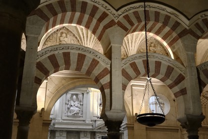 Spain, Andalusia, Cordoba, historical center listed as World Heritage by UNESCO, Mezquita, the Mosque cathedral, integration of the cathedral in the Mezquita