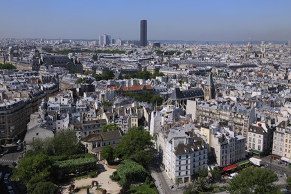 France, Paris (75), Eglise Saint-Julien-le-Pauvre et église Saint-Séverin