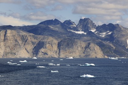 Greenland, Southern Region, iceberg off Farvel (Farewell) Cape