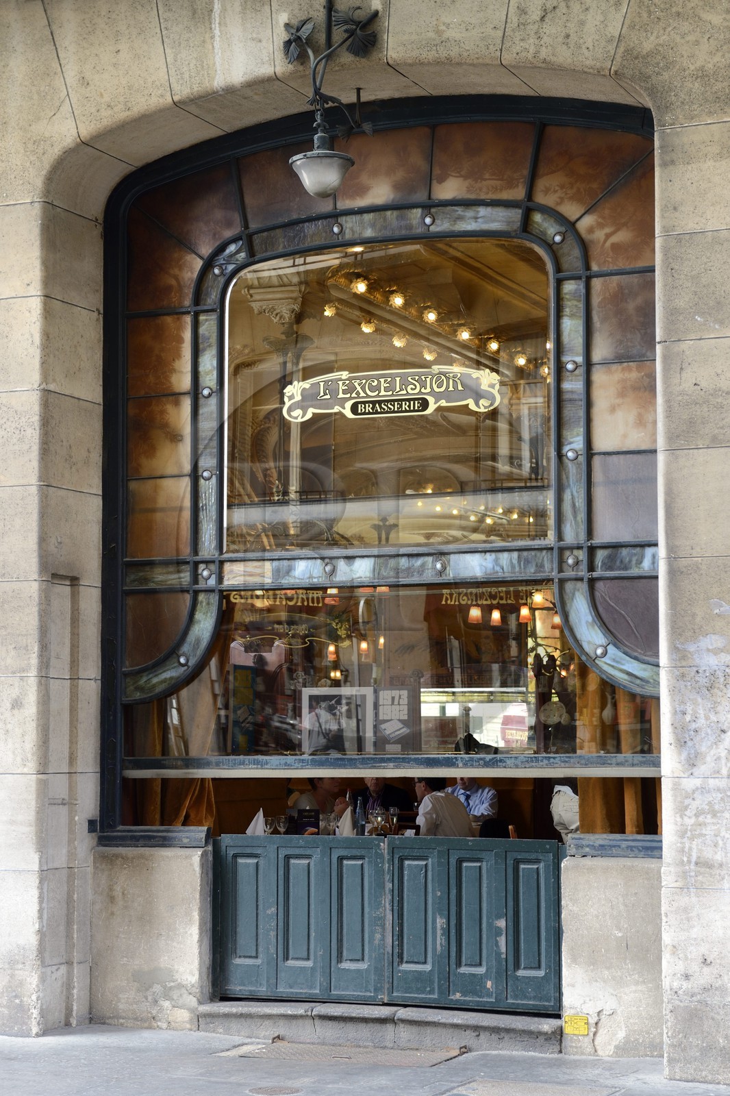 France, Meurthe-et-Moselle (54), Nancy, brasserie Flo Excelsior de 1910, Art Nouveau