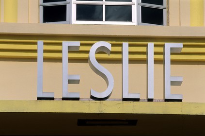 états-Unis, Floride, Miami, South Beach, quartier Art-Déco, l' hôtel Leslie