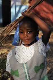 Tanzania, Morogoro district, Uluguru mountains, elementary school in the village of Kiroka