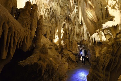 France, Dordogne (24), Périgord Vert, Villars, Grotte de Villars