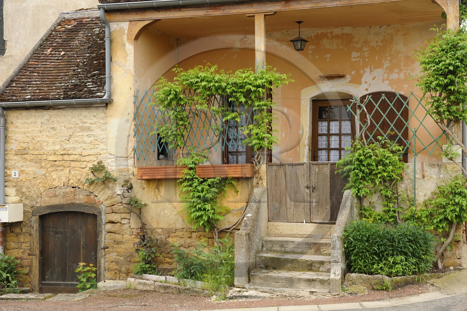 France, Côte d'Or (21), Chambolle-Musigny, petite maison de vigneron