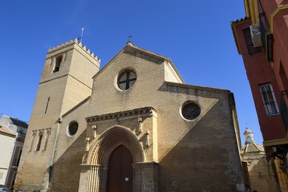 Espagne, Andalousie, Séville, église Santa Marina