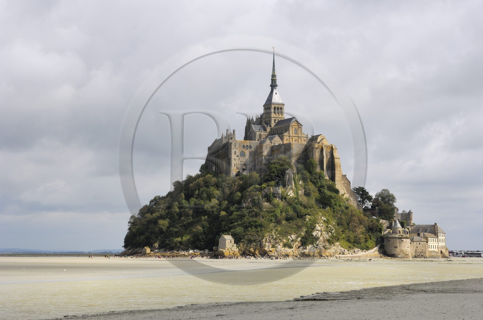 France, Manche (50), Baie du Mont-Saint-Michel, classée Patrimoine Mondial de l'UNESCO, le Mont-Saint-Michel