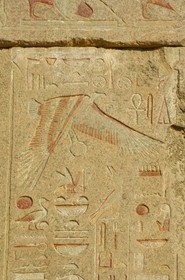 Egypte, Haute Egypte, vallée du Nil, environs de Louxor, nécropole thébaine classée Patrimoine Mondial de l'UNESCO, Thèbes Ouest, Deir el Bahari, temple d'Hatchepsout