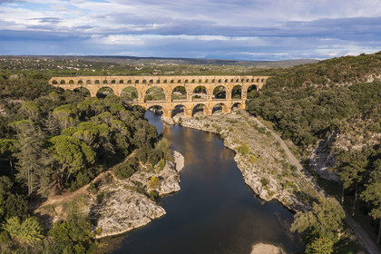 France, Gard (30),  (vue aérienne)