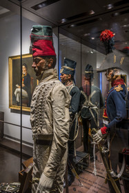France, Paris (75), Hotel des Invalides, Musée de l'Armée, soldats de l'époque napoléonienne