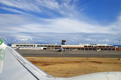 Portugal, Madeira Island, Madeira Cristiano-Ronaldo International Airport which has a 2781m runway extended over the sea thanks to pillars