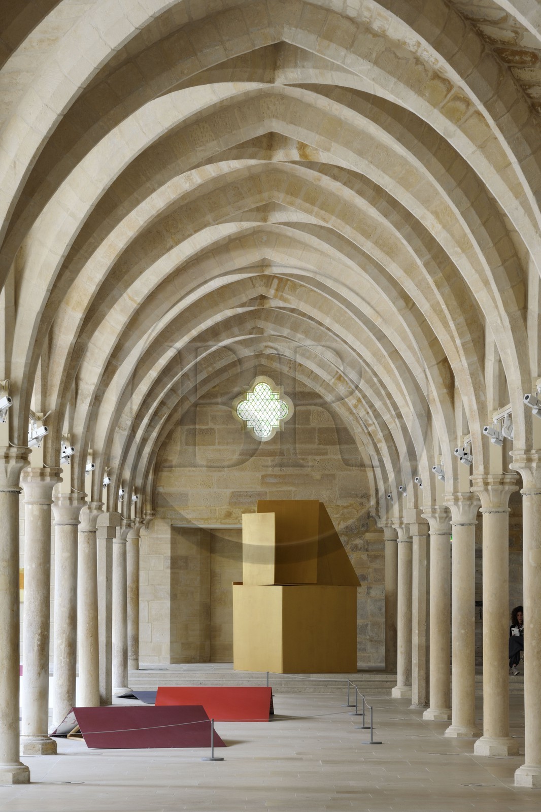 France, Paris (75), le Collège des Bernardins la nef cistercienne