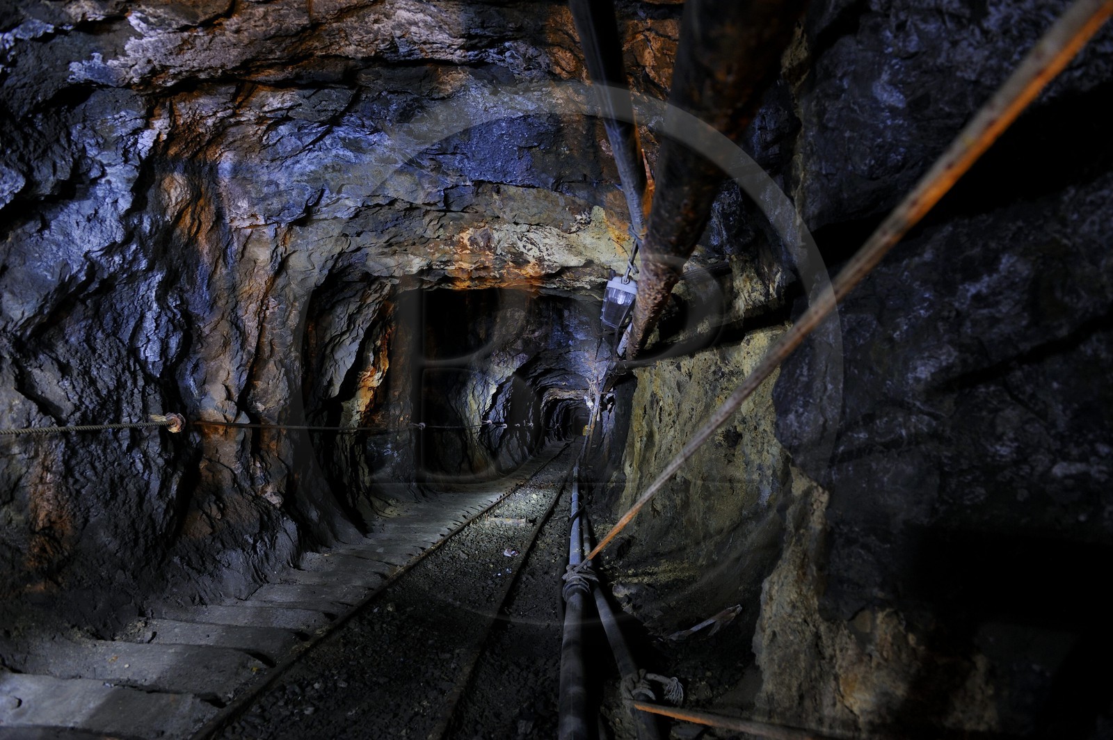 Italie, Toscane, l’Ile d’Elbe, Capoliveri, l'ancienne mine de fer de la société Calamita