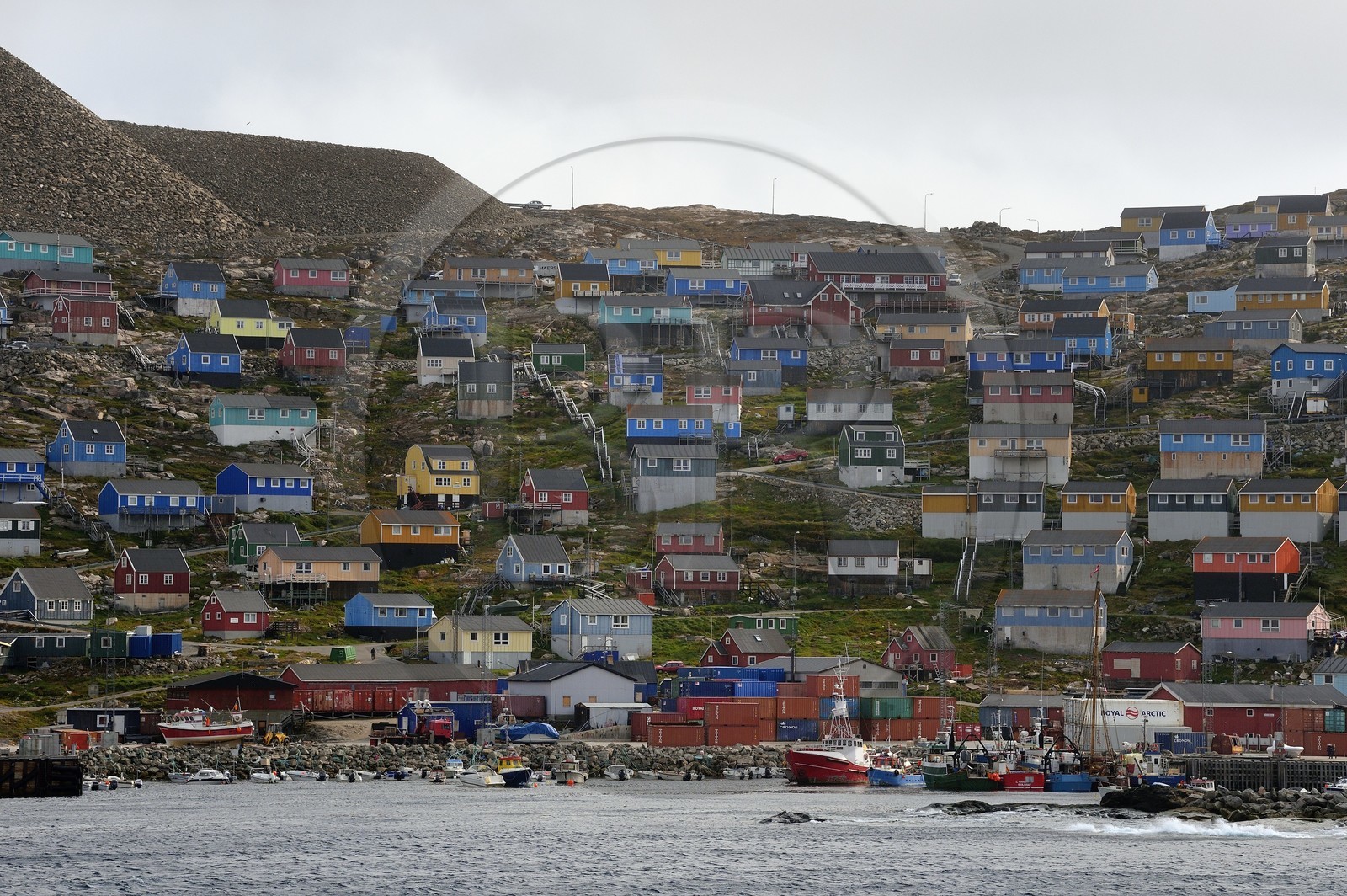 Groenland, cote ouest, baie de Baffin, Upernavik
