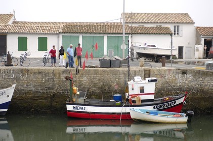 France, Charente-Maritime (17), ile de Ré, port d' Ars-en-Ré
