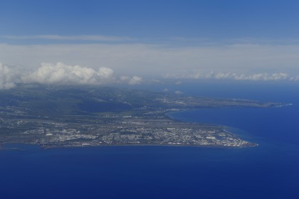 France, île de la Réunion, Le Port (vue aérienne)