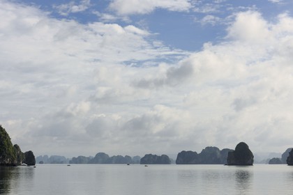 Vietnam, province de Quang Ninh, la Baie d'Halong classée Patrimoine Mondial de l'UNESCO