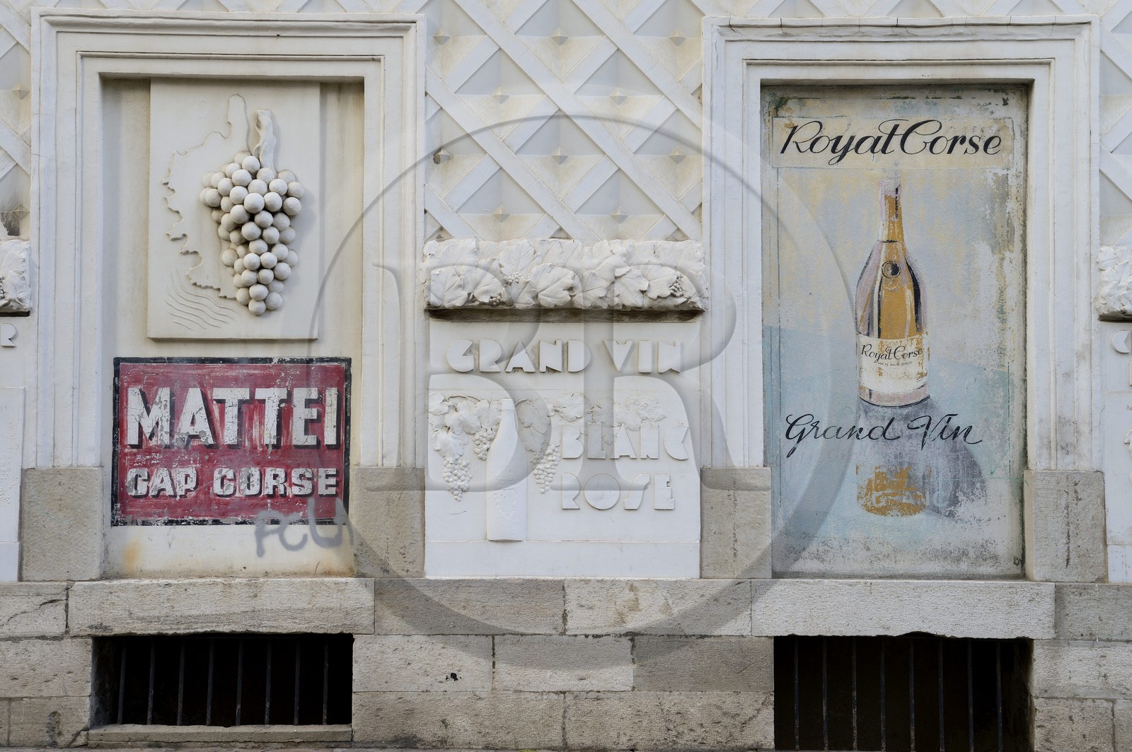 France, Haute-Corse (2B), Bastia, maison Mattéi (Cap Corse) au 15 boulevard du Général de Gaulle