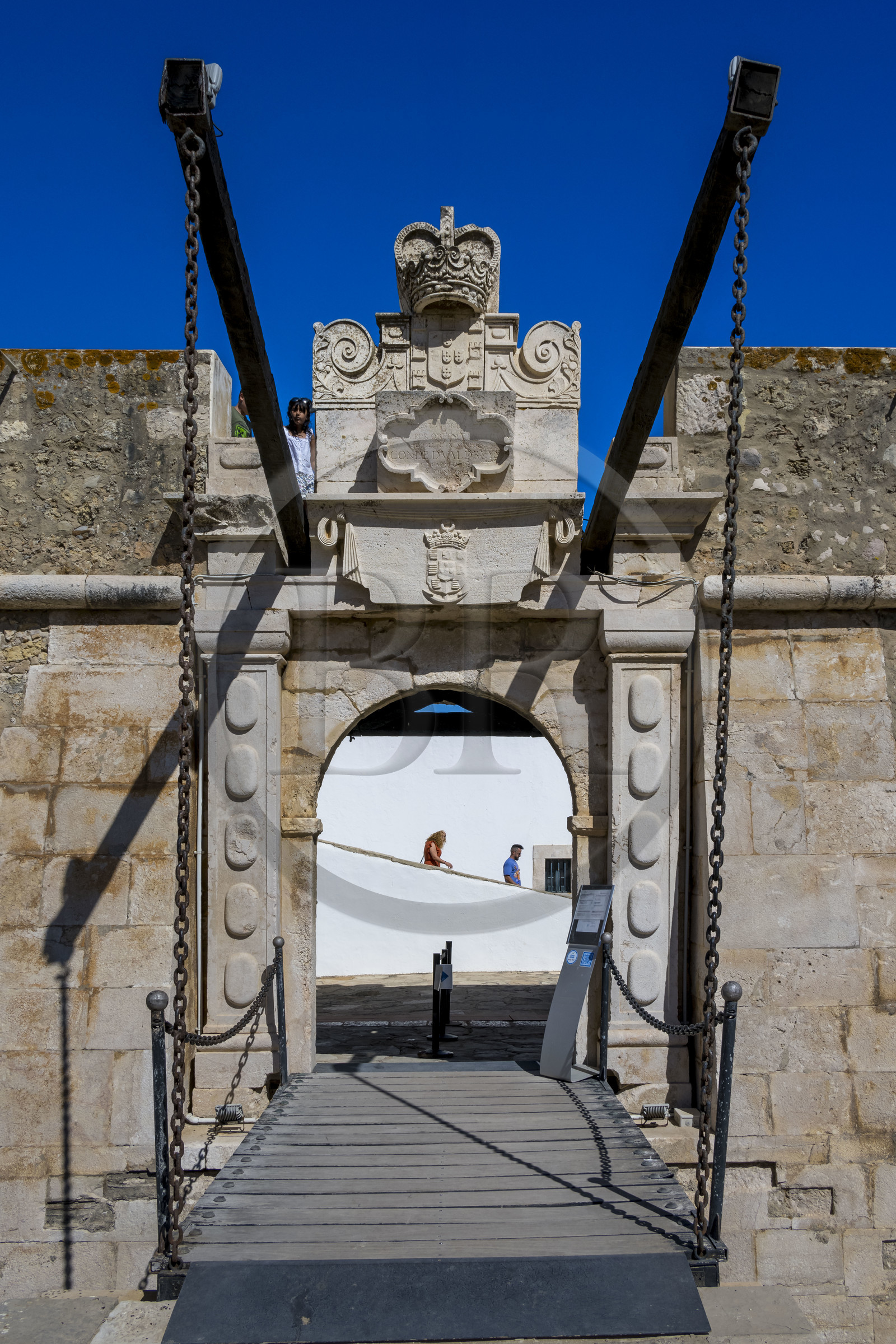 Portugal, Algarve, Lagos, le fort de Ponta da Bandeira du XVIIe siècle
