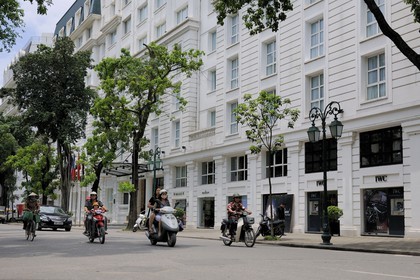 Vietnam, Hanoï, l'Hotel Sofitel Legend Metropole