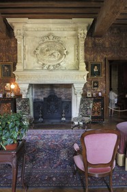 France, Indre et Loire, Loire Valley listed as World Heritage by UNESCO, Chateau d' Azay le Rideau, Marquis de Billancourt Salons