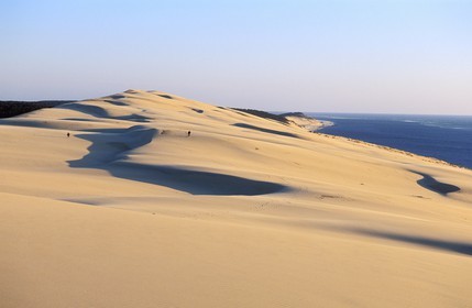 France, Gironde, Arcachon Basin, top of Pilat dune