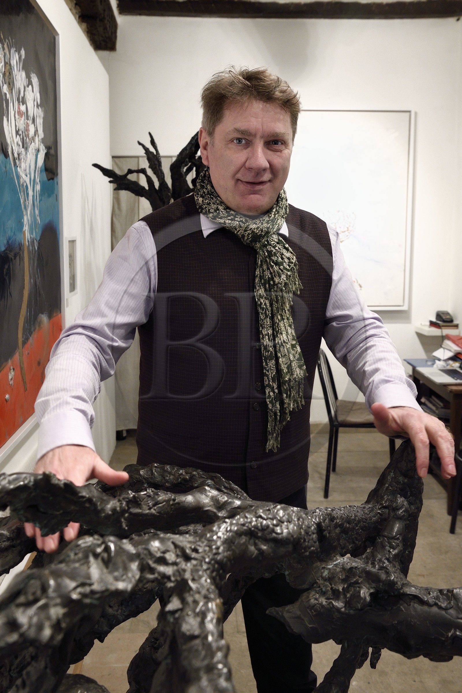 France, Paris, Galerie Koralewski, galerie d'Art contemporain, Tadeusz Koralewski