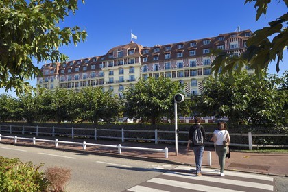 France, Calvados (14), Pays d'Auge, Deauville, l'Hotel Royal Barriere