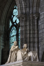 France, Seine Saint Denis, Saint Denis, the Saint Denis Basilica, Anna of Brittany and Louis XII's mausoleum