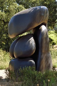 France, Var (83), Iles d'Hyères, parc national de Port Cros, Ile de Porquerolles, la Fondation Carmignac, LOLO de Wang Keping