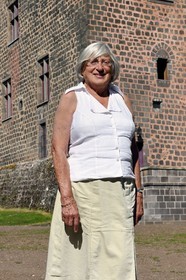 France, Puy-de-Dôme (63), Pontgibaud, Chateau-Dauphin, la Comtesse Gabriel de Germiny