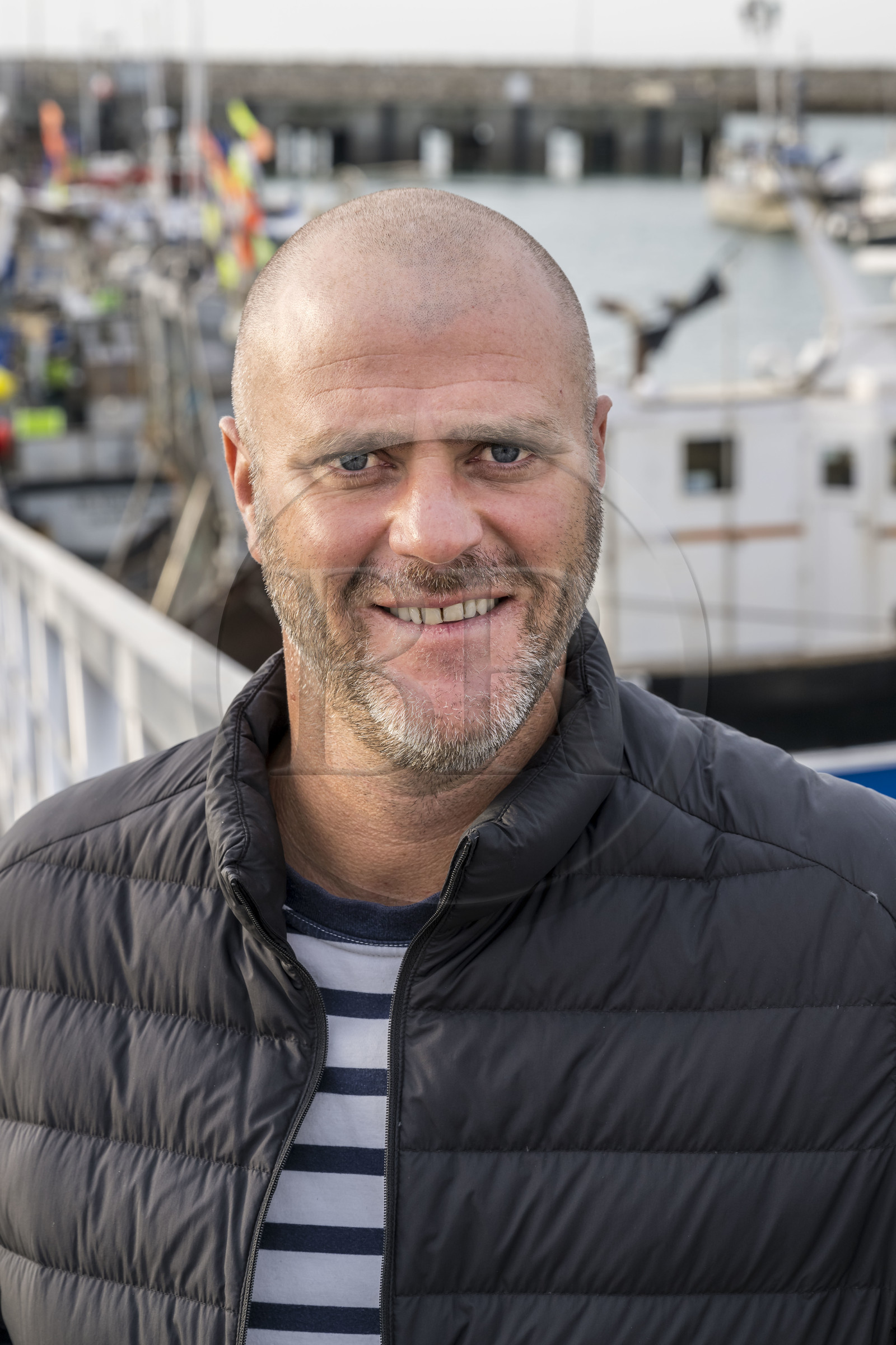 France, Charente-Maritime (17), La Rochelle, Port de pêche de Chef de Baie, le chef étoilé Christopher Coutanceau