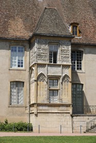 France, Saône et Loire (71), Cluny, Hôtel de Ville ancien palais des invités de l'abbé