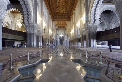 Morocco, Casablanca, Grand Hassan II Mosque