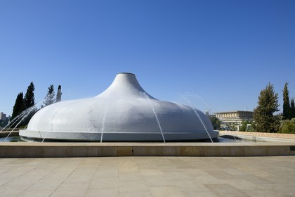 Israel, Jérusalem, quartier de Guivat Ram, musée d'Israel, Sanctuaire du Livre