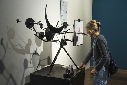 Switzerland, Basel, Tinguely Museum, Méta-Matic No. 10, 1959 by Jean Tinguely