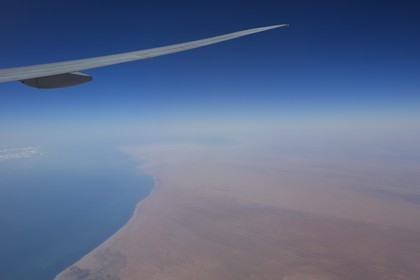 Sultanate of Oman, north west Coast (aerial view)