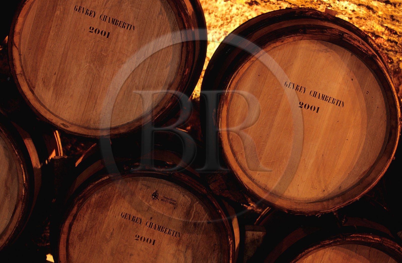 France, Côte-d'Or (21), tonneau de vin de Gevrey-Chambertin