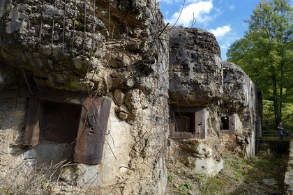 France, Moselle, Veckring, Maginot Line, Hackenberg Fortress, bunker