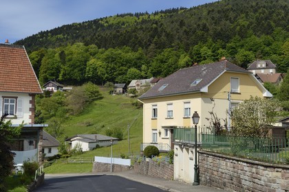 France, Bas Rhin, Wangenbourg-Engenthal, the Colonel De Gaulle lived for eight months in this house from September 1939 to May 1940